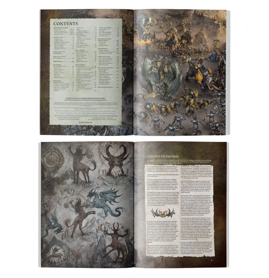 Age of Sigmar: Destruction Battletome: Orruk Warclans 4th Ed - Image 2