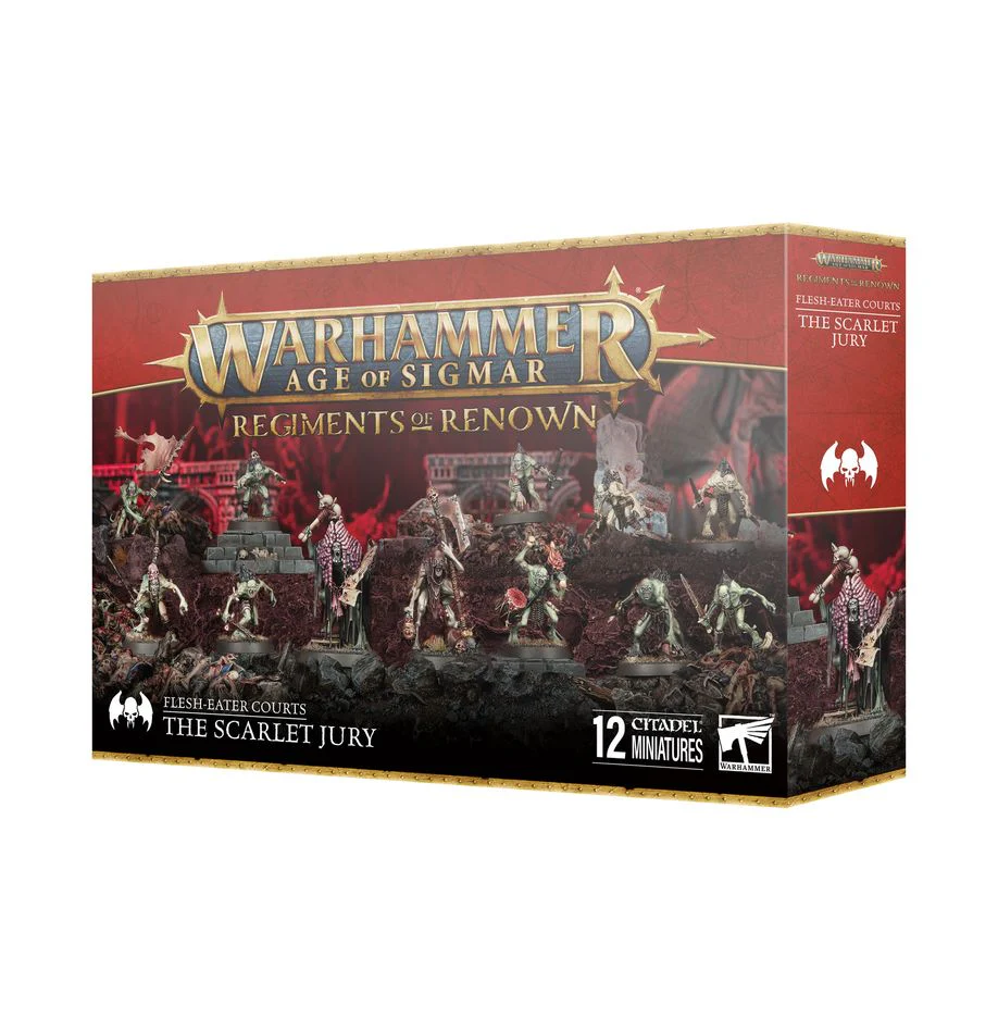 Age of Sigmar: Flesh-eater Courts: Regiment of Renown: The Scarlet Jury