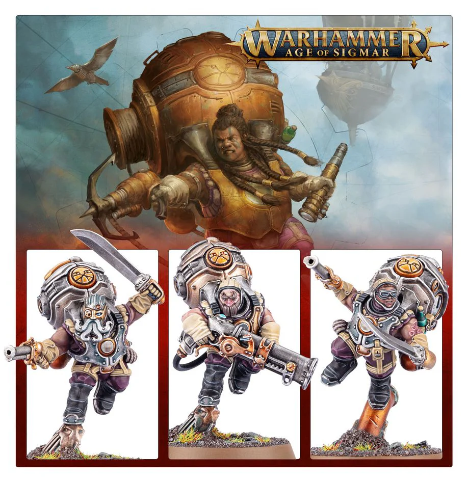 Age of Sigmar: Kharadron Overlords: Vongrim Harpoon Crew - Image 6