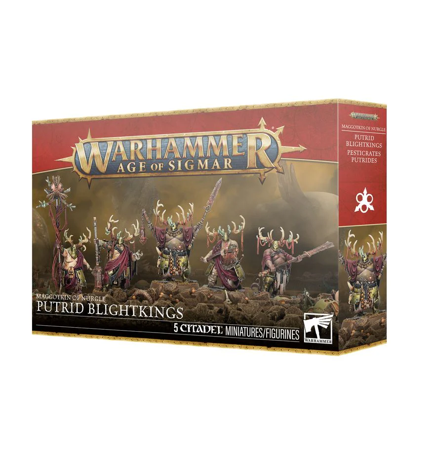 Age of Sigmar: Maggotkin of Nurgle: Putrid Blightkings