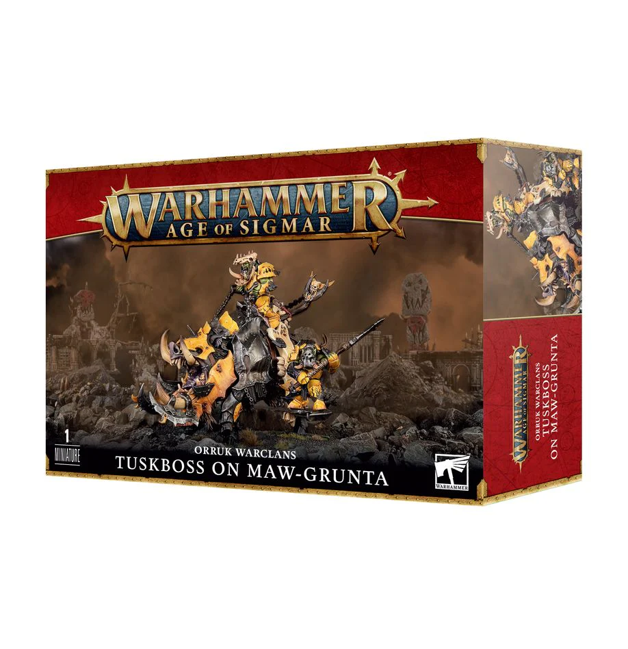 Age of Sigmar: Orruk Warclans: Tuskaboss On Maw-Grunta