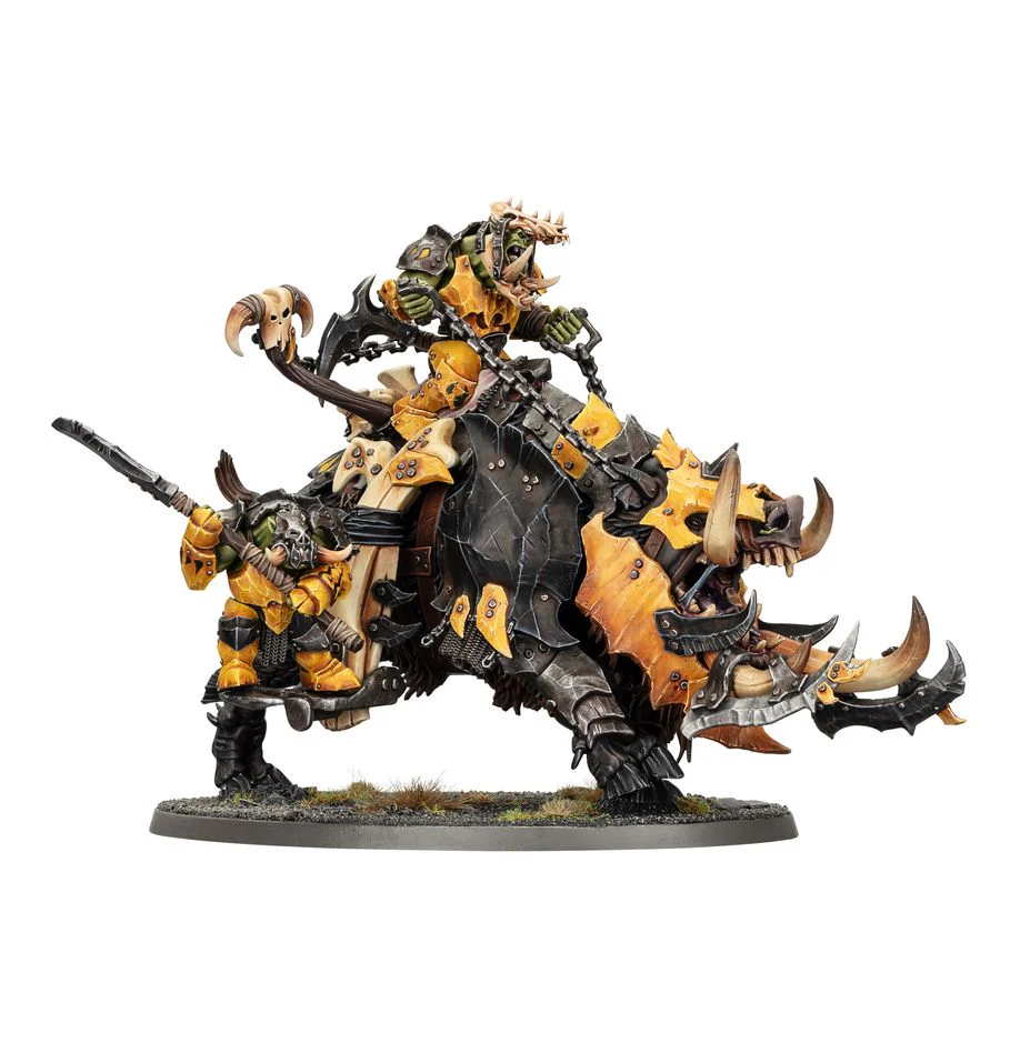 Age of Sigmar: Orruk Warclans: Tuskaboss On Maw-Grunta - Image 2
