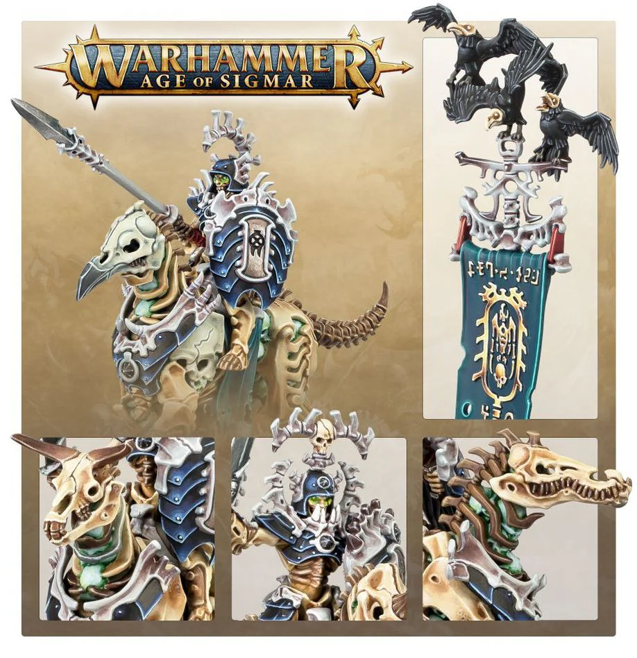 Age of Sigmar: Ossiarch Bonereapers: Kavalos Deathriders - Image 3
