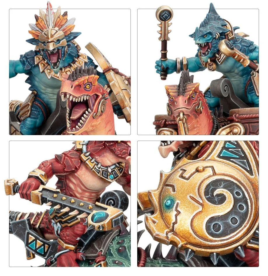 Age of Sigmar: Seraphon - Aggradon Lancers - Image 6