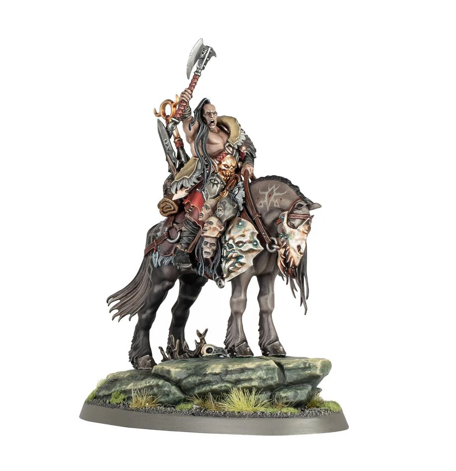Age of Sigmar: Slaves to Darkness: Darkoath Chieftain on Warsteed - Image 2