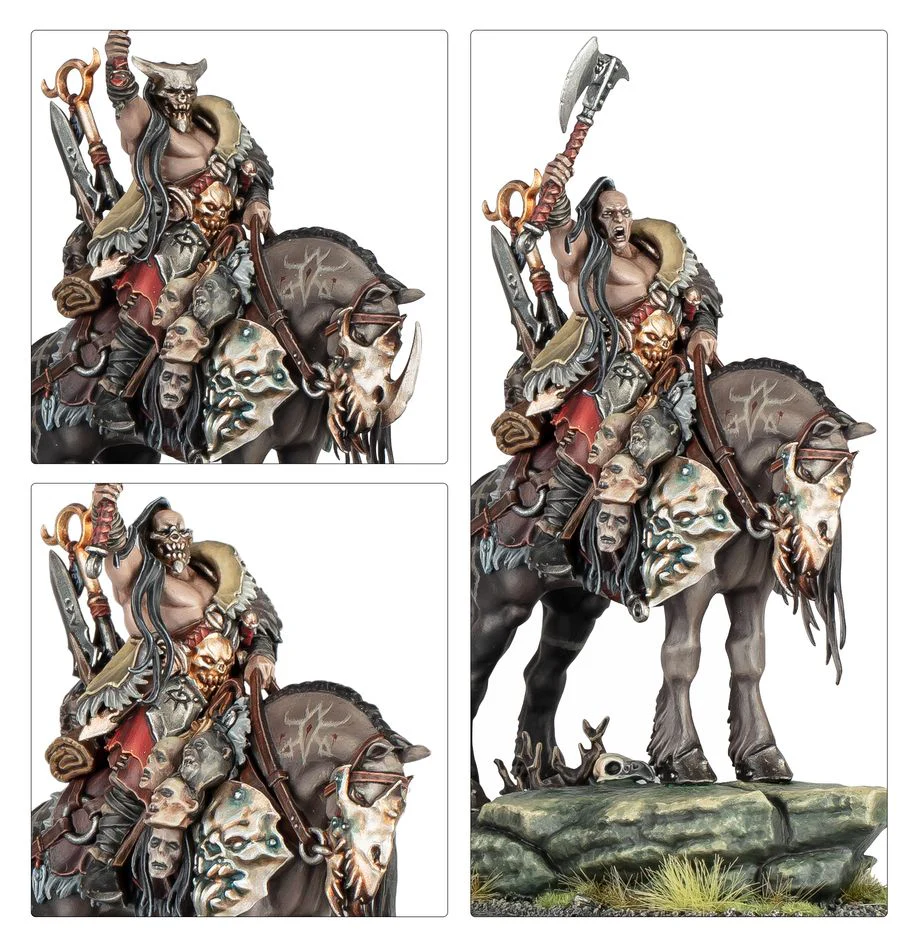 Age of Sigmar: Slaves to Darkness: Darkoath Chieftain on Warsteed - Image 3
