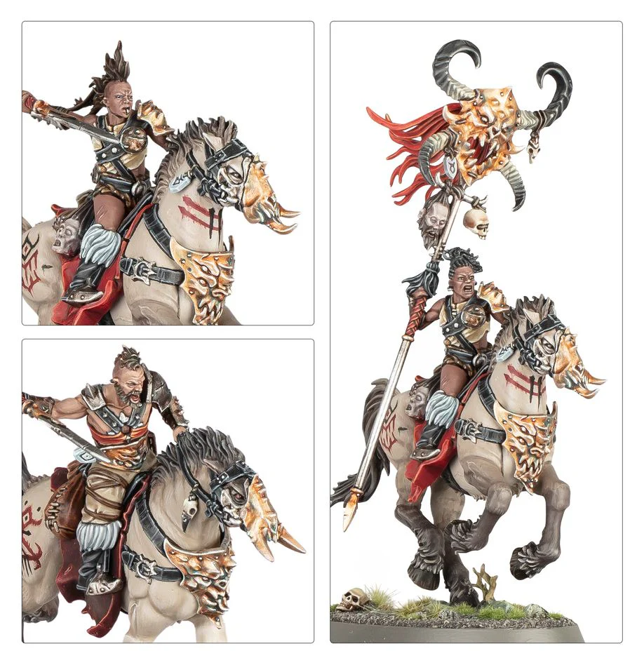 Age of Sigmar: Slaves to Darkness: Darkoath Fellriders - Image 3