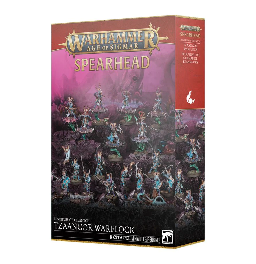 Age of Sigmar: Spearhead: Disciples of Tzeentch – Tzaangor Warflock