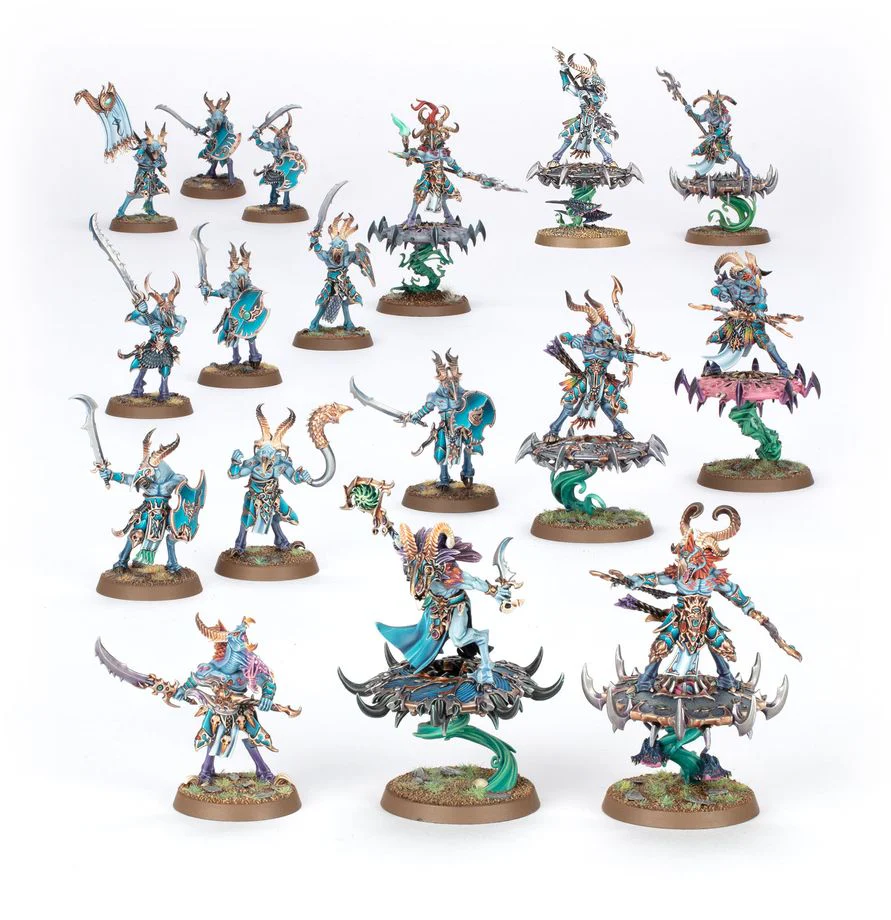 Age of Sigmar: Spearhead: Disciples of Tzeentch – Tzaangor Warflock - Image 2