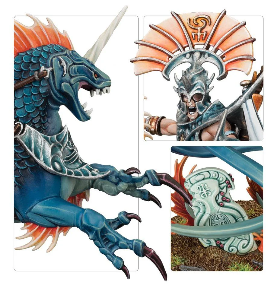 Age of Sigmar: Spearhead: Idoneth Deepkin – Akhelian Tide Guard - Image 3