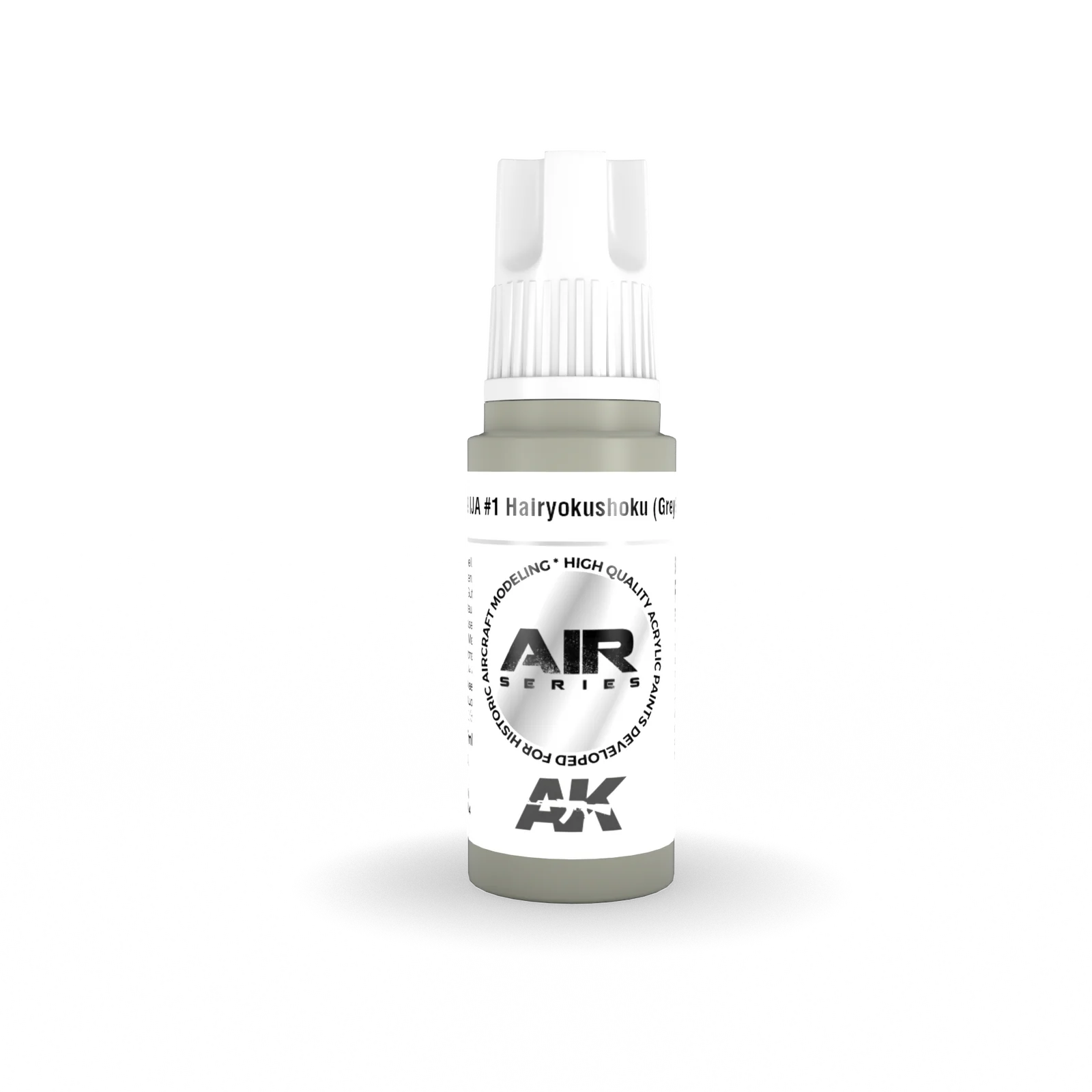 AK Interactive Air Series: IJA #1 Hairyokushoku (Grey-Green) Acrylic Paint 17ml 3rd Generation