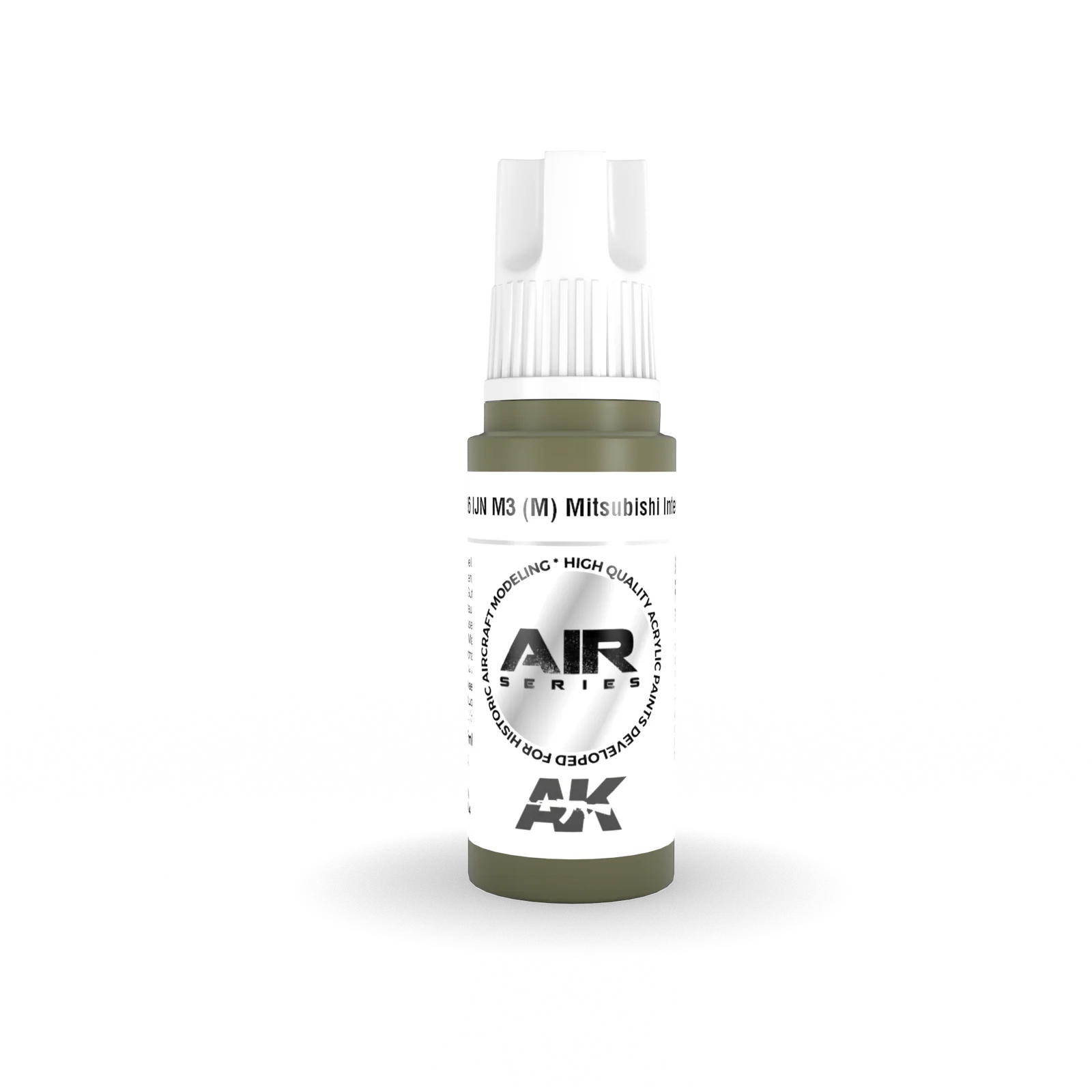 AK Interactive Air Series: IJN M3 (M) Mitsubishi Interior Green Acrylic Paint 17ml 3rd Generation