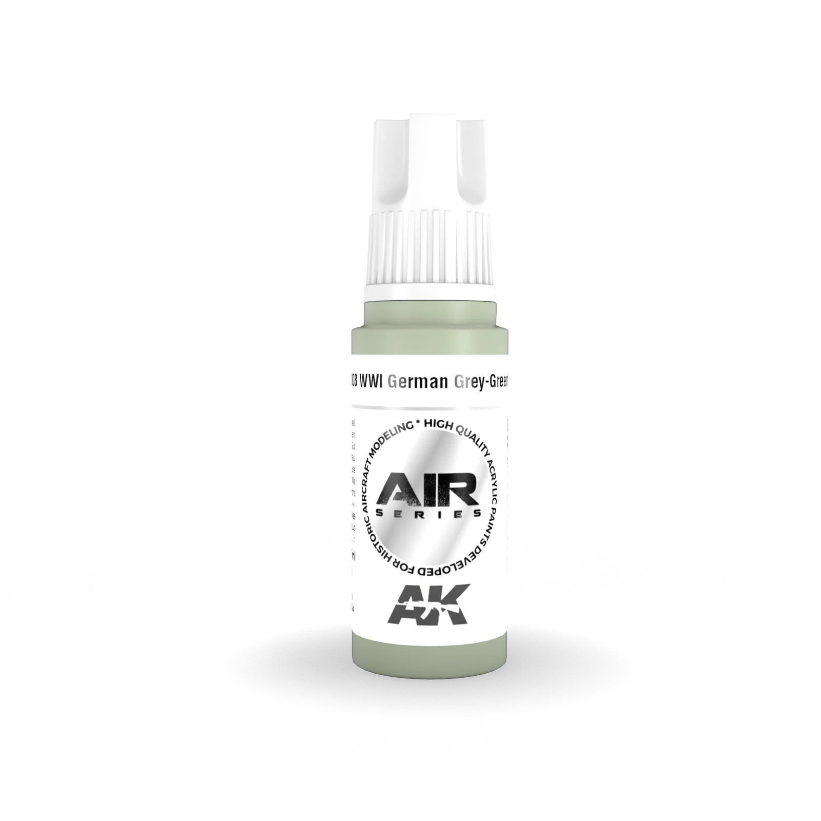 AK Interactive Air Series: WWI German Grey-Green Primer Acrylic Paint 17ml 3rd Generation