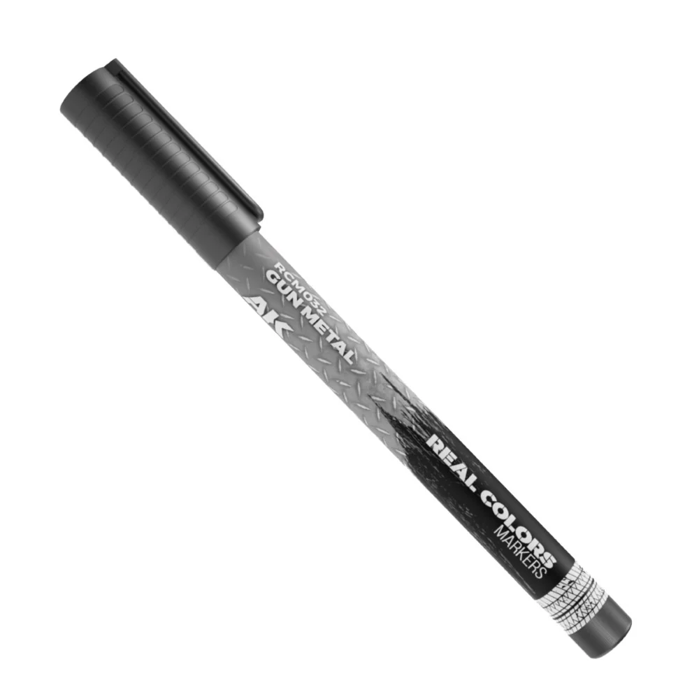 AK Interactive - RC Markers - Gun Metal