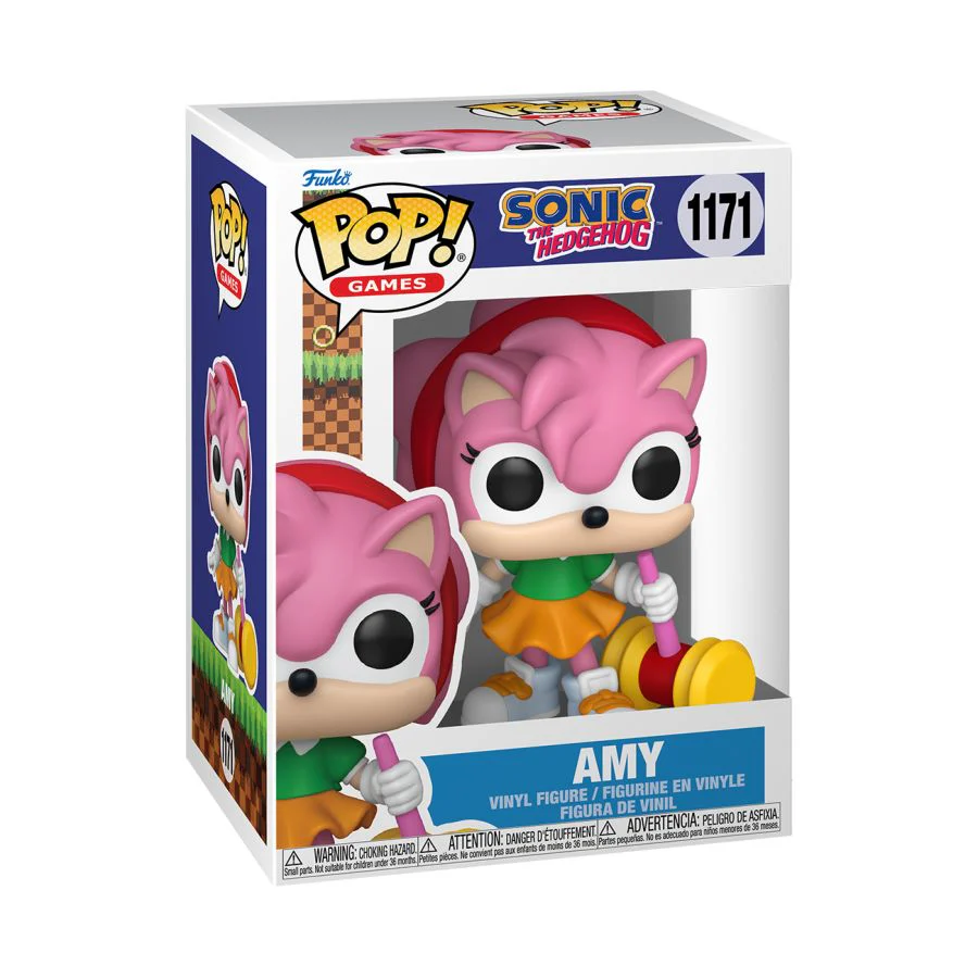 Amy #1171 Sonic the Hedgehog Pop! Vinyl