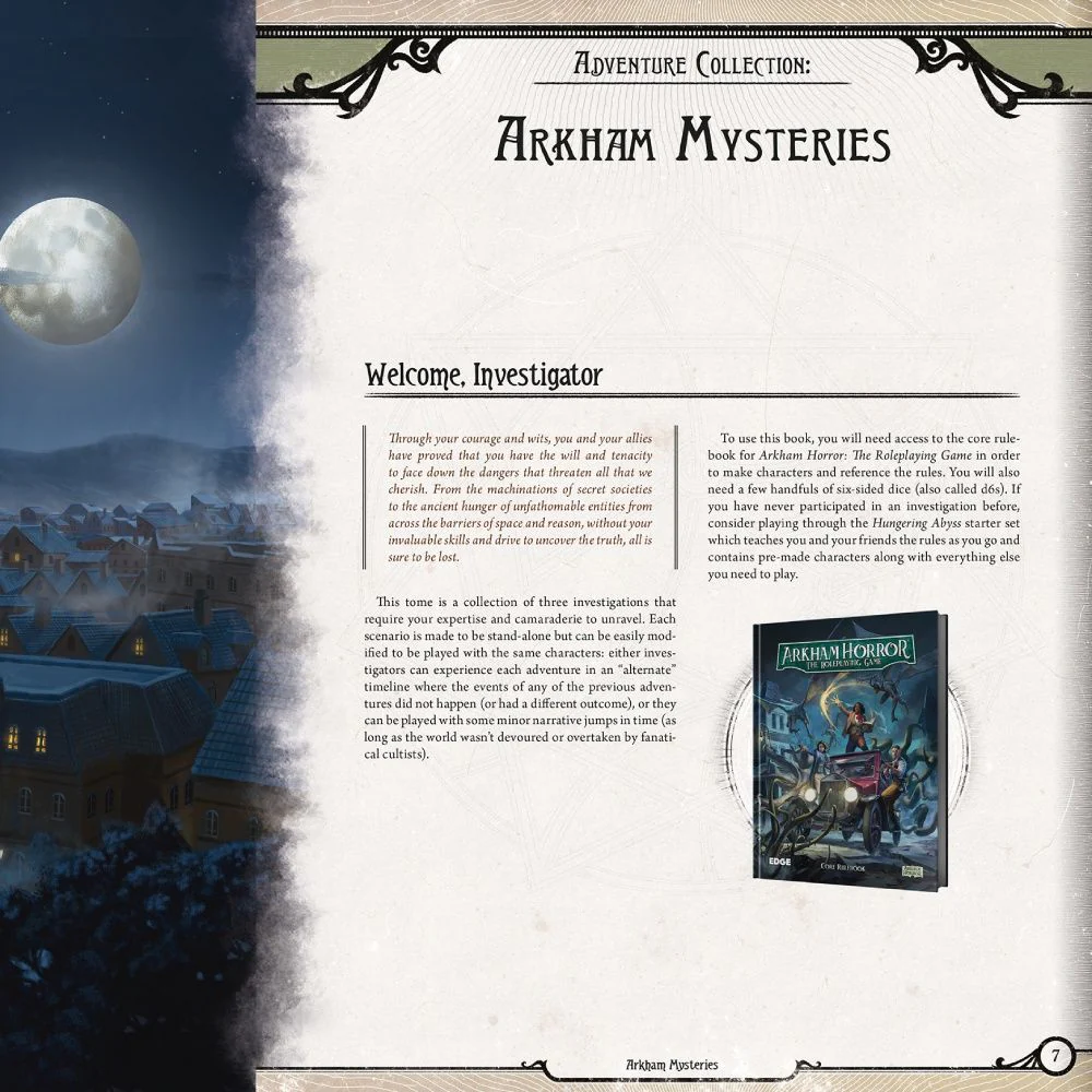 Arkham Horror RPG: Arkham Mysteries - Image 3