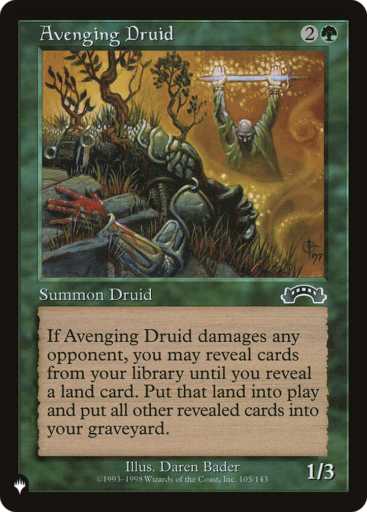 Avenging Druid [The List]