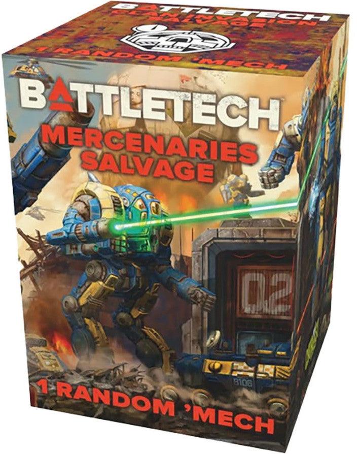 BattleTech - Salvage Box: Mercenaries Single Miniature Blind box