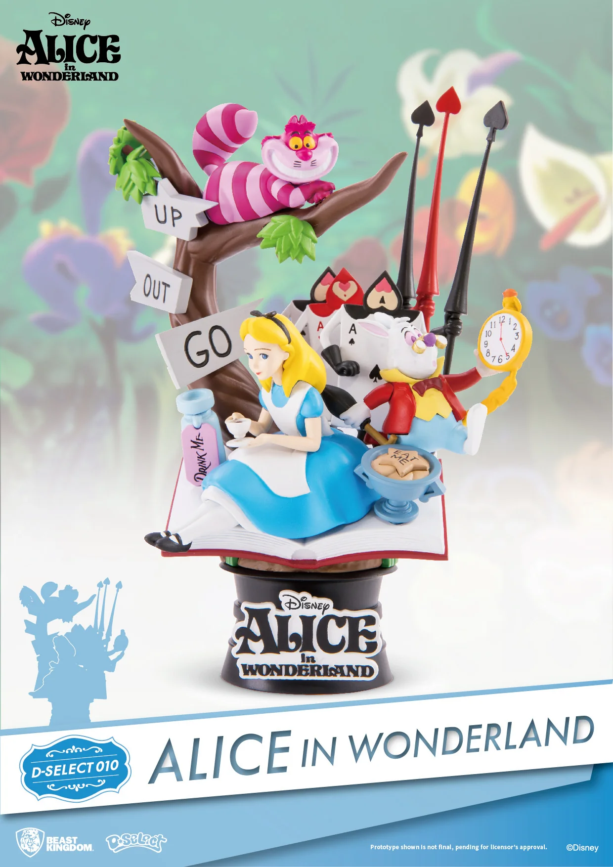 Beast Kingdom - D Stage - Alice in Wonderland Statue - Image 2