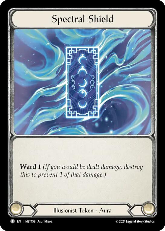 Beckoning Mistblade // Spectral Shield [MST003//MST158] (Part the Mistveil) - Image 2