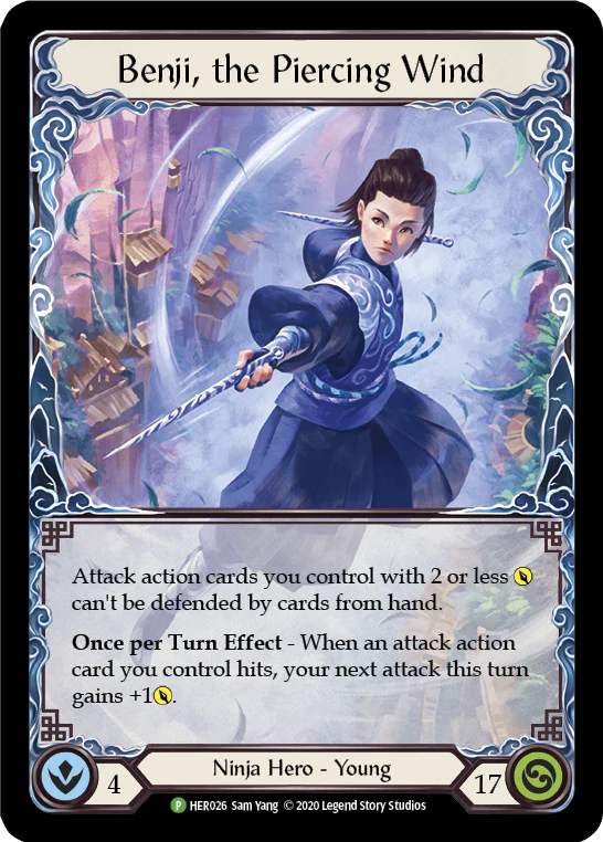 Benji, the Piercing Wind [HER026] (Promo)  Cold Foil
