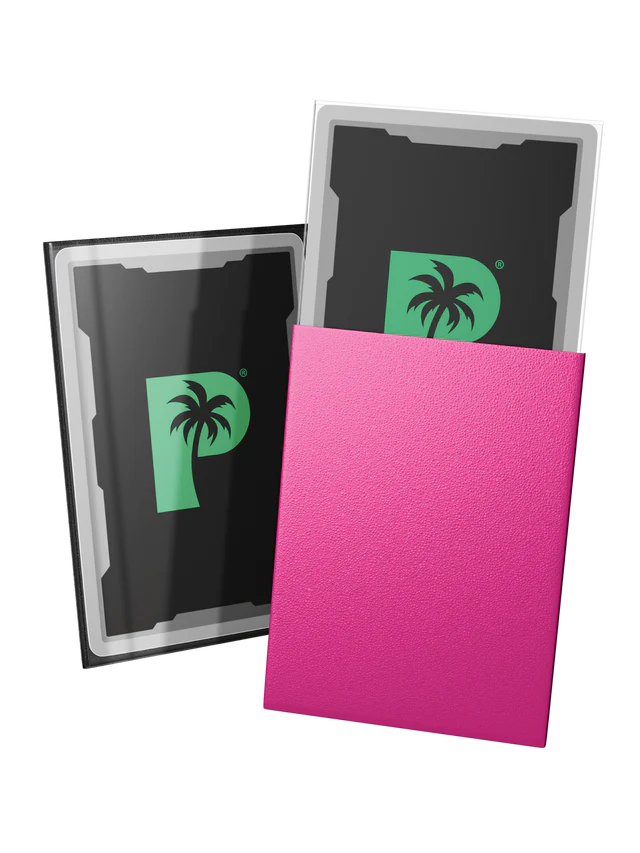 Blackout Deck Sleeves - Standard Size - Pink - Matte - Image 2