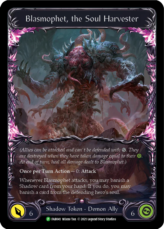Blasmophet, the Soul Harvester [FAB041] (Promo)  Rainbow Foil