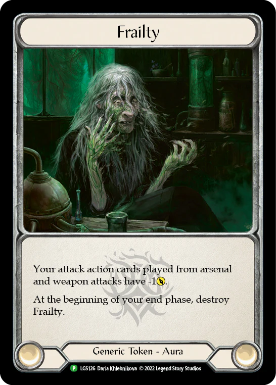 Bloodrot Pox // Frailty [LGS125 // LGS126] (Promo)  Cold Foil - Image 2