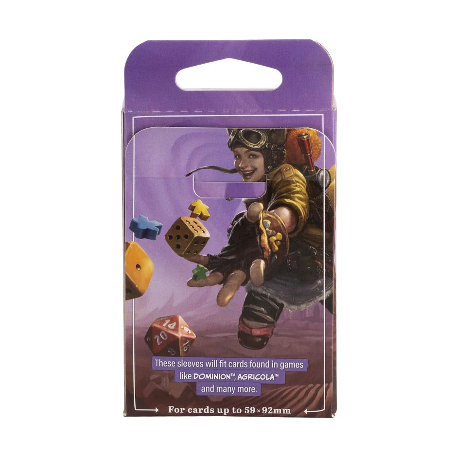 Board Game Sleeves - Dragon Shield - 100 Clear Non-Glare - European Standard - Image 3