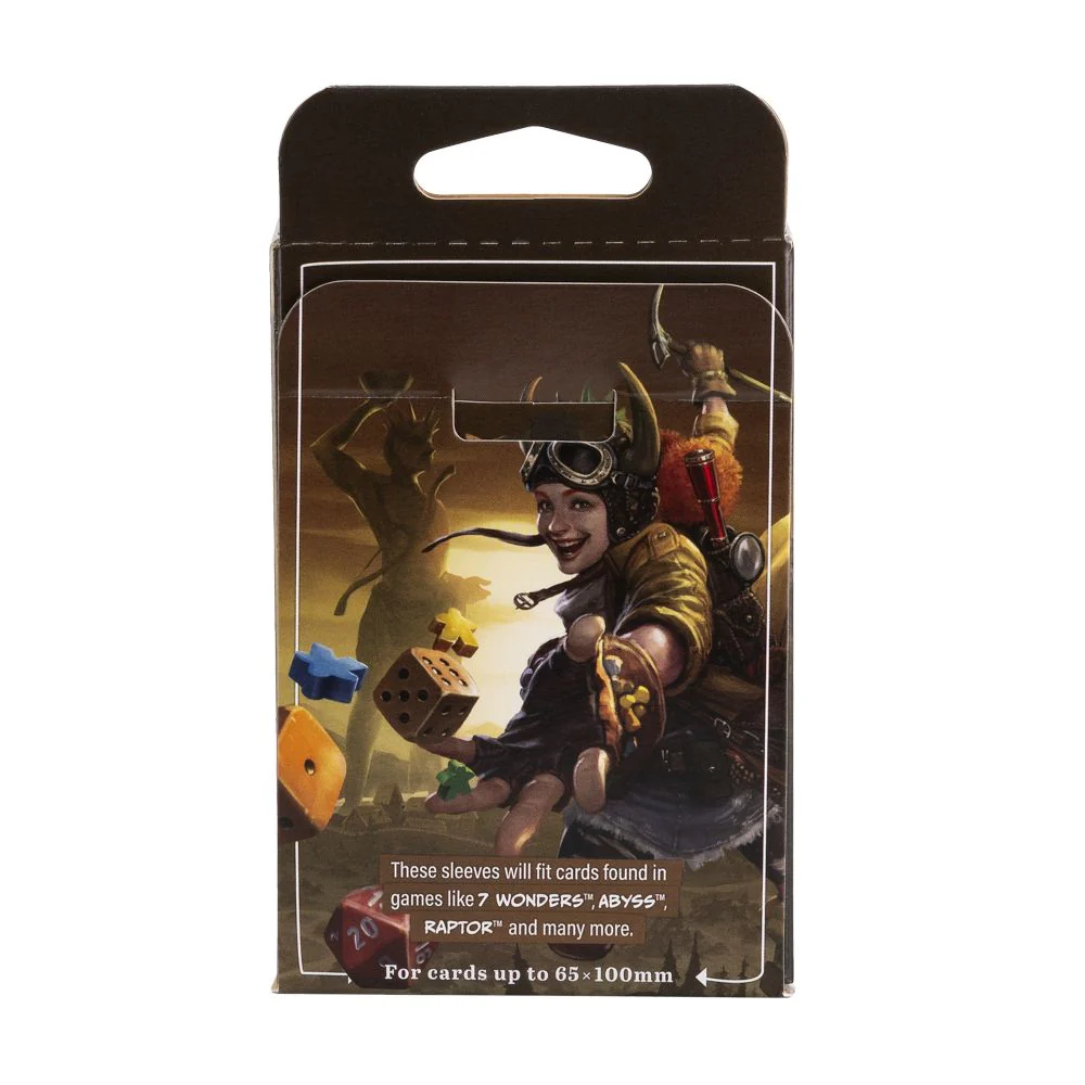 Board Game Sleeves - Dragon Shield - 100 Clear Non-Glare - Extra Large - Image 3