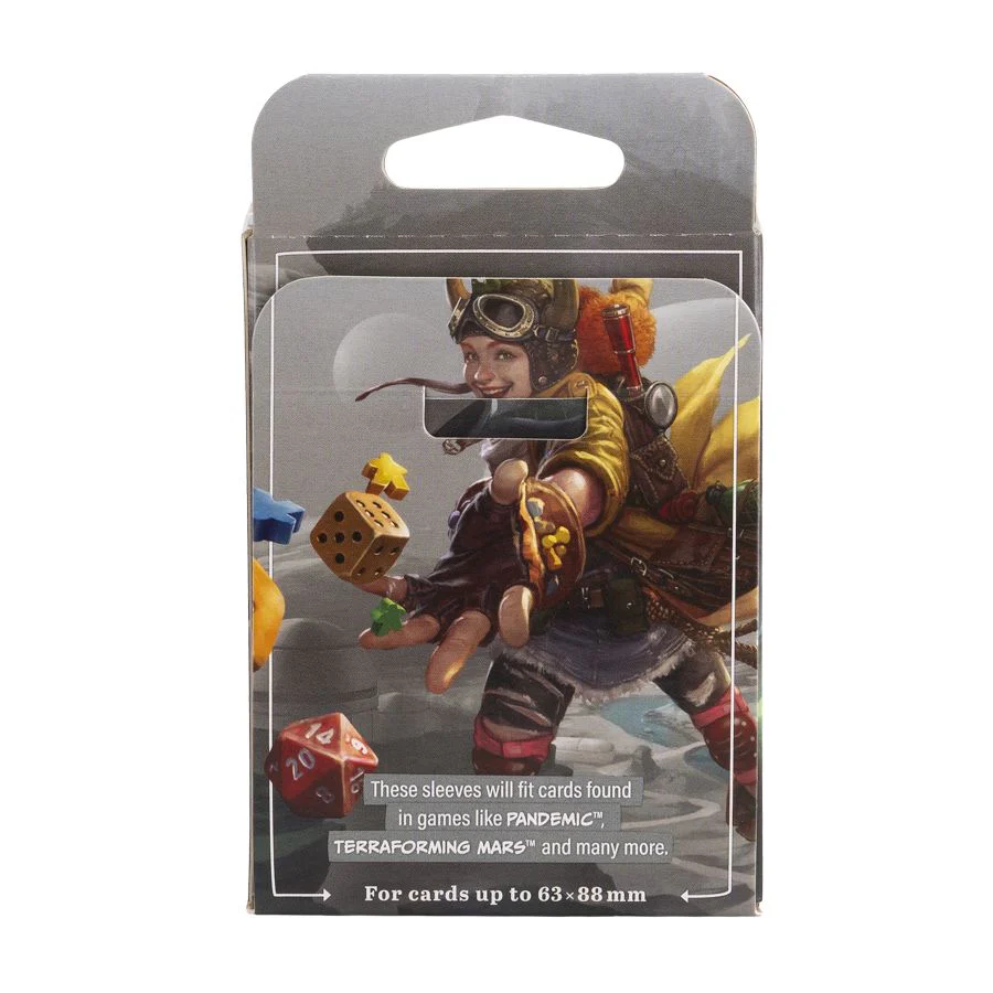 Board Game Sleeves - Dragon Shield - 100 Clear Non-Glare - Common Standard - Image 3