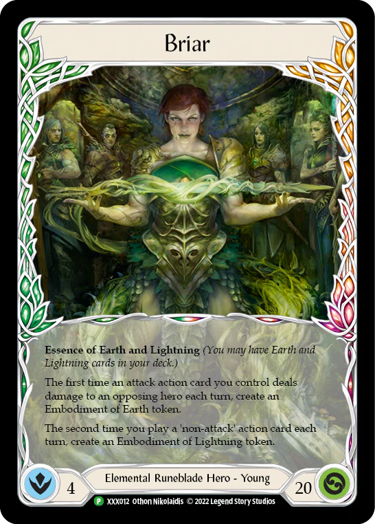 Briar // Briar, Warden of Thorns [XXX011/XXX012] (Promo) - Image 2