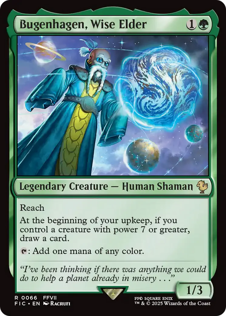 Bugenhagen, Wise Elder [FINAL FANTASY Commander]