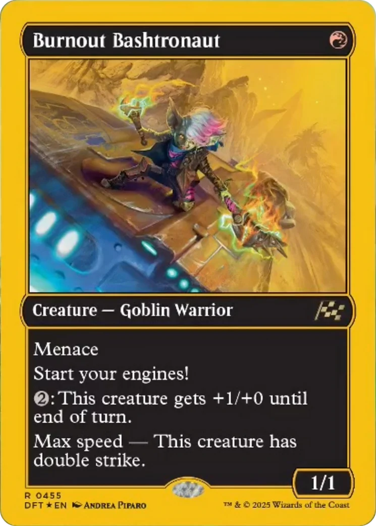 Burnout Bashtronaut (First-Place Foil) [Aetherdrift]