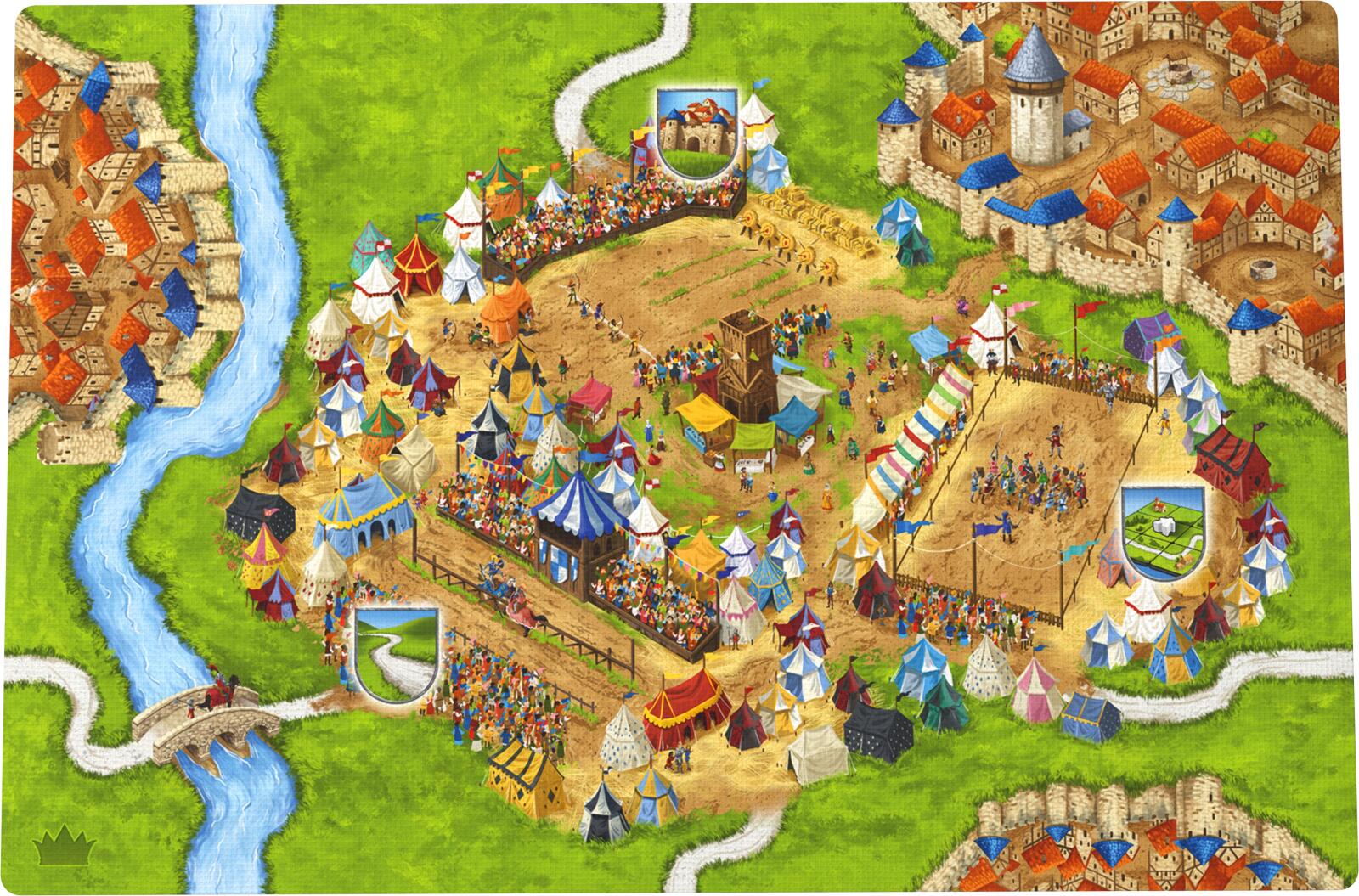 Carcassonne Expansion 6 - Jousts and Crests (2025 Redesign) - Image 2