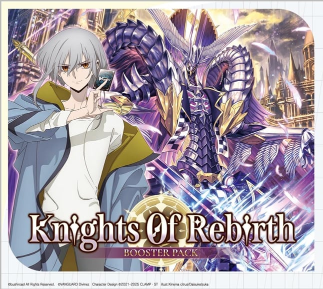 Cardfight Vanguard DZ-BT08 Knights of Rebirth Booster Pack