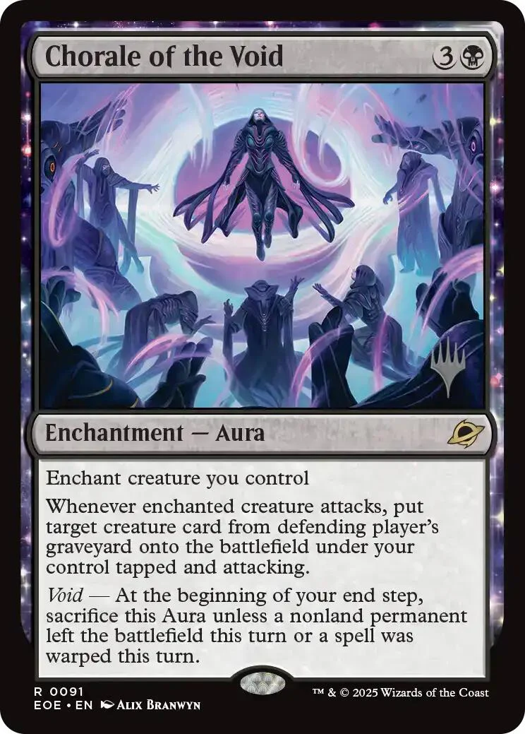 Chorale of the Void (Promo Pack) [Edge of Eternities Promo Pack]