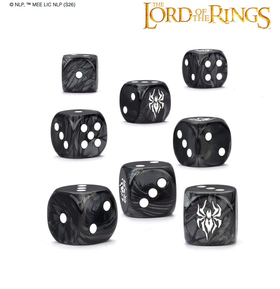 Warhammer The Lord of The Rings: Cirith Ungol™ Dice Set