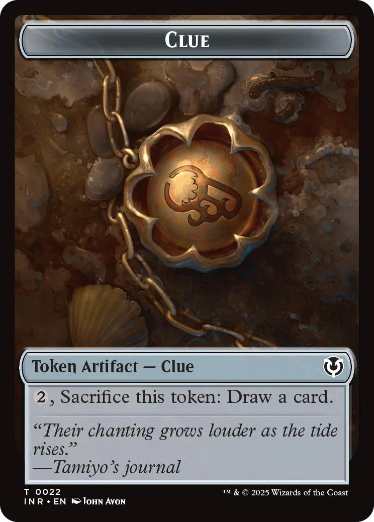 Clue // Clue Double-Sided Token [Innistrad Remastered Tokens] - Image 2