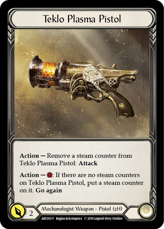 Crucible of Aetherweave // Teklo Plasma Pistol [ARC115 // ARC003] (Arcane Rising) - Image 2