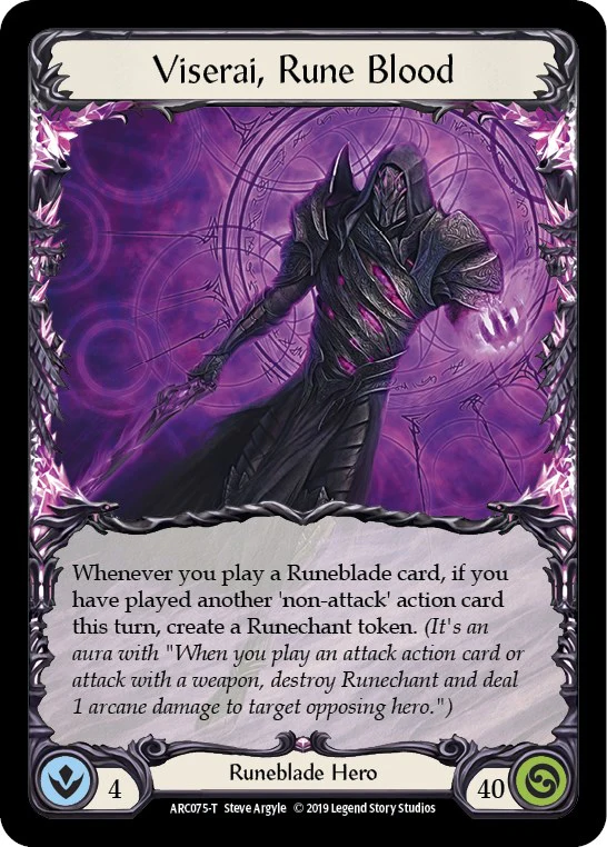 Crucible of Aetherweave // Viserai, Rune Blood [ARC115 // ARC075] (Arcane Rising) - Image 2