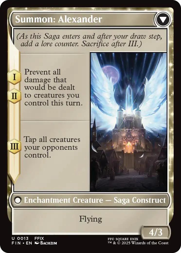 Crystal Fragments // Summon: Alexander [FINAL FANTASY] - Image 2