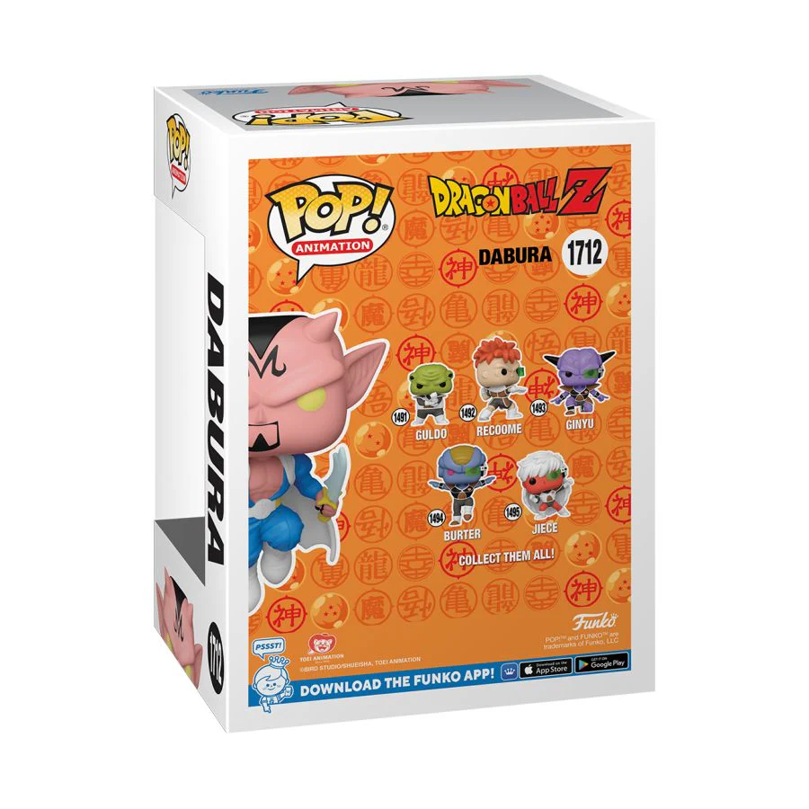 Dabura #1712 NYCC 2024 Exclusive Dragonball Z Pop! Vinyl [RS] - Image 3