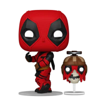 Deadpool & Wolverine #1400 - Deadpool with Headpool Pop! Vinyl - Image 2