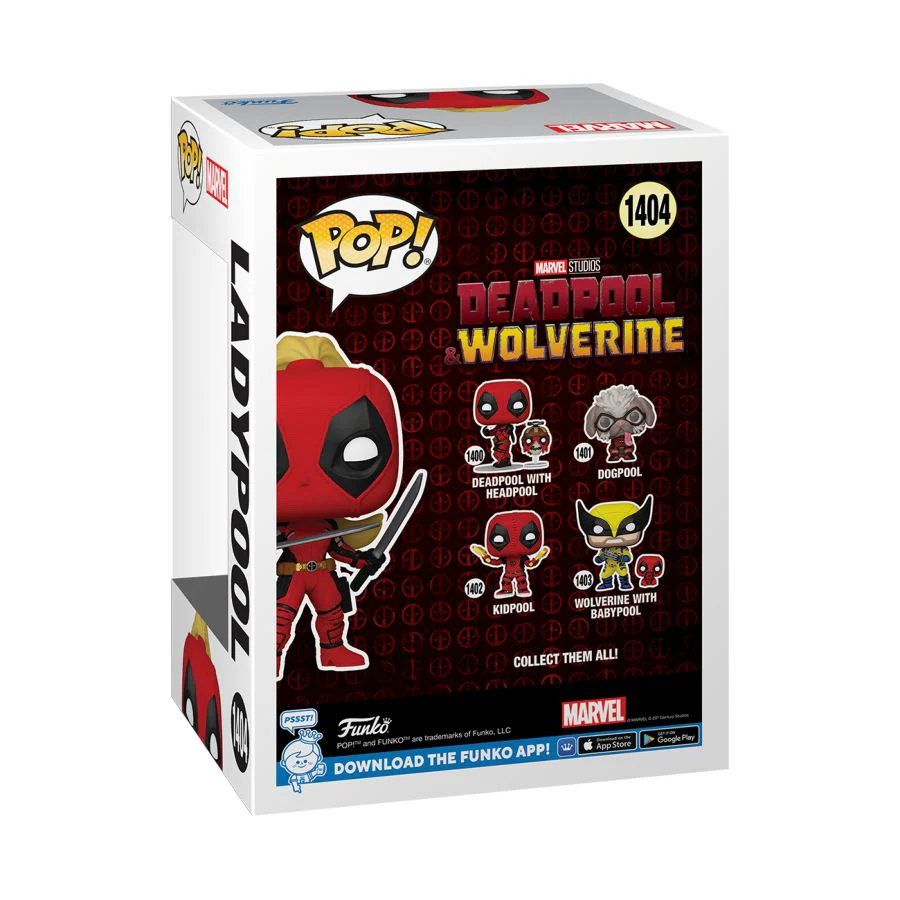Deadpool & Wolverine #1404 - Ladypool Pop! Vinyl - Image 3