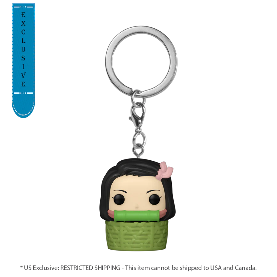 Demon Slayer - Nezuko in Basket Pop! Keychain