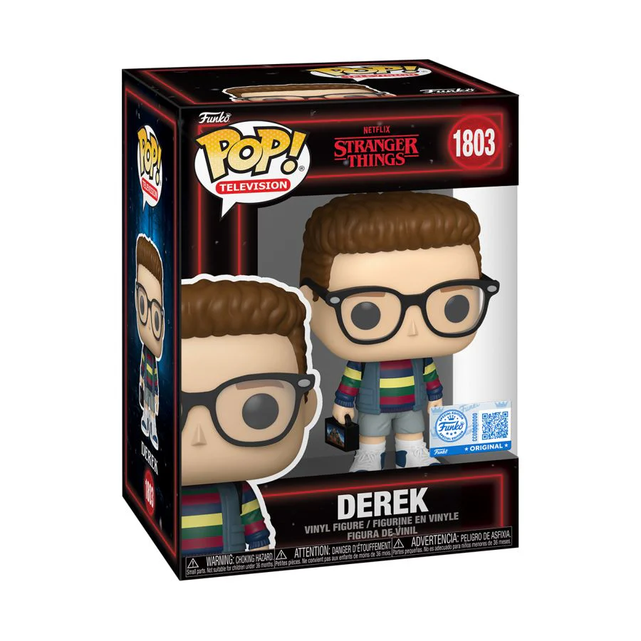 Derek Turnbow #1803 Stranger Things Pop! Vinyl
