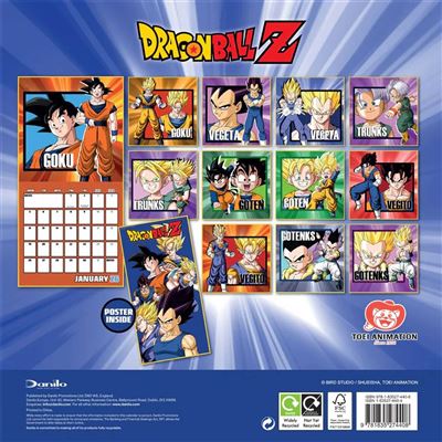 Dragonball Z - 2026 Square Calendar - Image 3