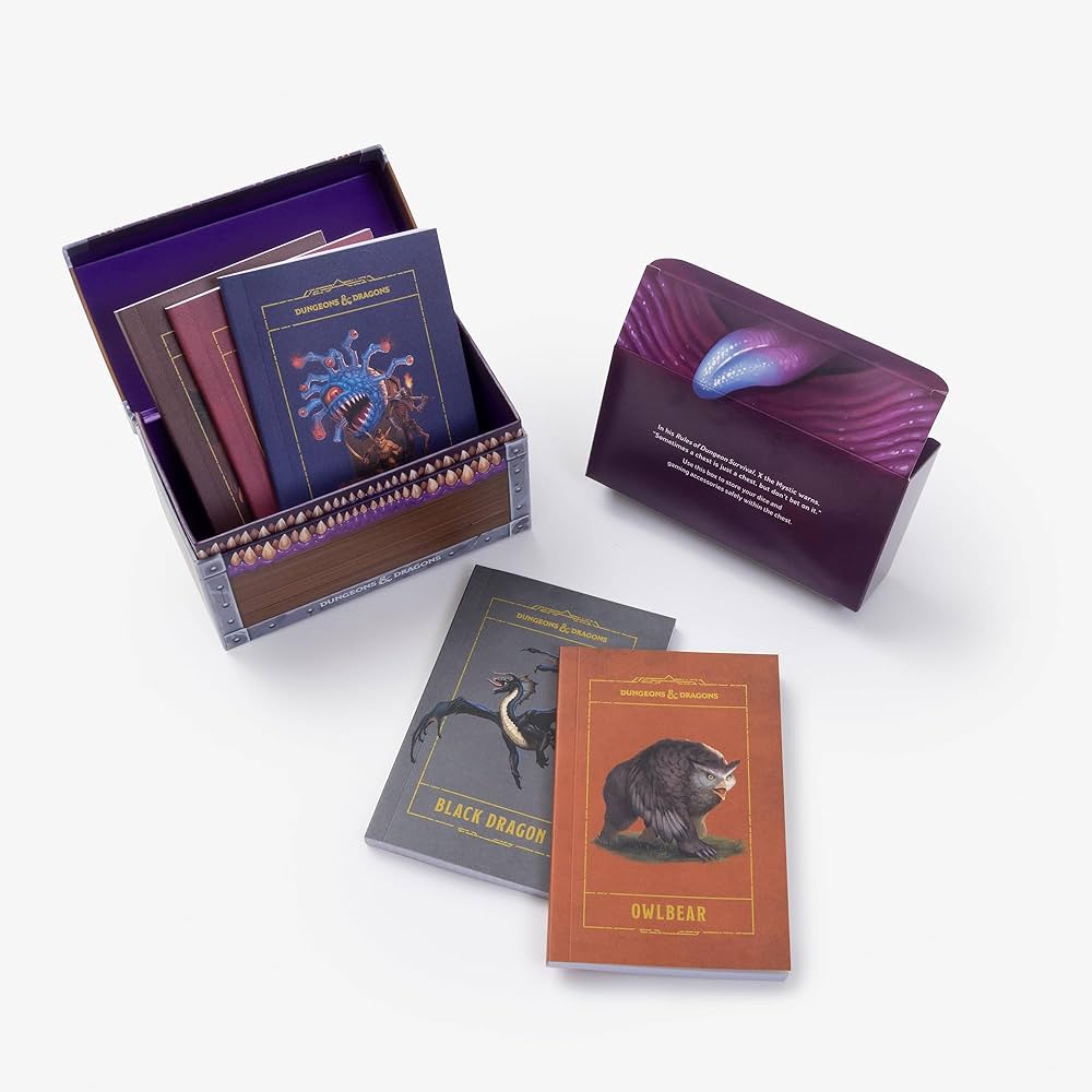 Dungeons and Dragons: Mimic Treasure Chest Notebook Set - Image 3