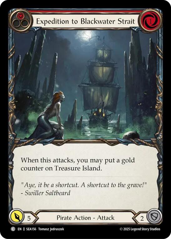 Expedition to Blackwater Strait [SEA156] (High Seas)  Rainbow Foil